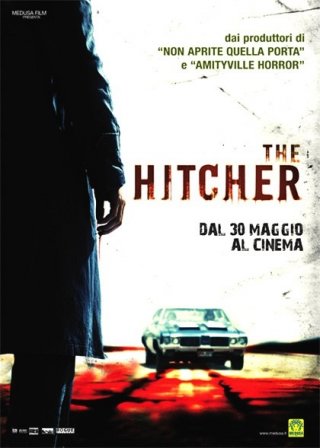 La locandina italiana di The Hitcher