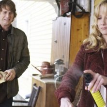 Anne Heche e Derek Richardson nel pilot di Men in Trees