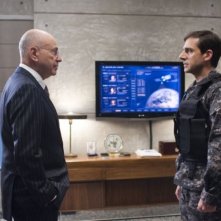 Alan Arkin e Steve Carell in una scena di Agente Smart - Casino Totale