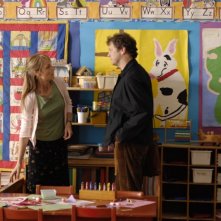 Helen Hunt con Colin Firth in una scena di Quando tutto cambia (2007)