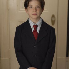 Jacob Kogan sul set del film Joshua