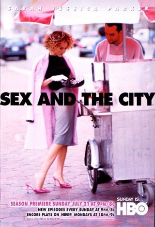 La locandina della Stagione 5 di Sex and the City