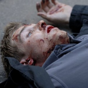 Mike Vogel in una scena del film The Deaths of Ian Stone