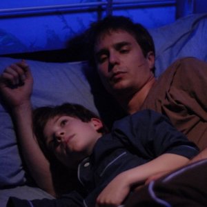 Sam Rockwell e Jacob Koganin una scena di Joshua