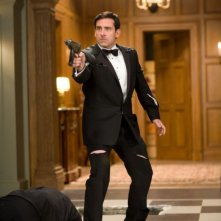 Steve Carell in una scena della commedia Agente Smart - Casino Totale