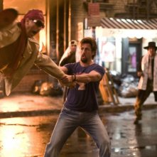 Adam Sandler in una scena del film Zohan