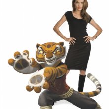 Angelina Jolie Voce Della Tigre In Una Foto Promozionale Del Film Kung Fu Panda 78776