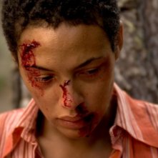 Judith Diakhate in una scena del film La notte dei girasoli