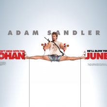 Un wallpaper di Adam Sandler dal film Zohan