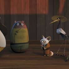 Una foto di gruppo per i protagonisti del cartoon prodotto dalla Dreamworks, Kung Fu Panda