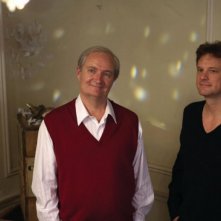 Jim Broadbent e Colin Firth in una scena del film And When Did You Last See Your Father?