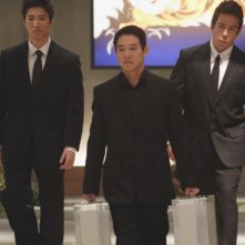 L'attore Jet Li in una scena del film Rogue - Il solitario