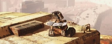 Un'immagine tratta dal film Wall-E, il nuovo lavoro Pixar