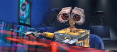 Una sequenza tratta dal nuovo film Pixar, Wall-E