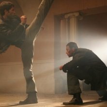 Una foto di scena di The Shepherd - Pattuglia di confine