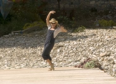 Christine Baranski, Meryl Streep e Julie Walters in una scena del musical Mamma Mia!