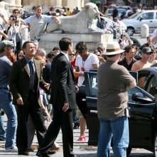 Folla Di Curiosi Per Le Riprese A Piazza Del Popolo A Roma Di Angeli E Demoni Con Tom Hanks 79186