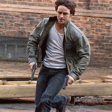 James McAvoy in una scena di Wanted