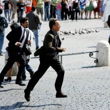 Pierfrancesco Favino E Tom Hanks Impegnati Sul Set Romano Di Angeli E Demoni 79188