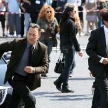 Tom Hanks E Pierfrancesco Favino Sul Set Romano Di Angeli E Demoni 79187