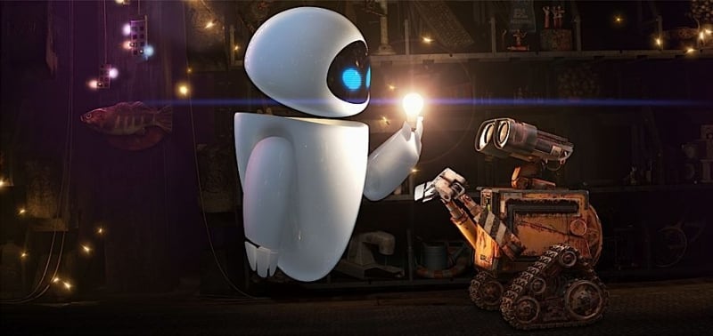 Un'immagine tratta dal film Wall-E.