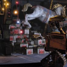 Un'immagine tratta dal film Wall-E, realizzato dalla Pixar