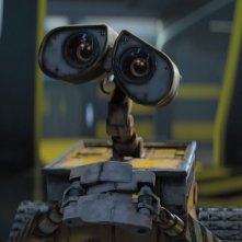 Un'immagine del protagonista del film Wall-E, l'attesissimo lavoro degli studios Pixar