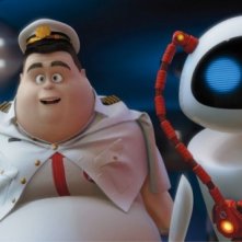 Una scena tratta dal film Wall-E, nuovo lavoro degli studios Pixar