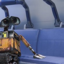 Una scena tratta dal film Wall-E realizzato dalla Pixar