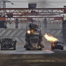 Una scena del film Death Race diretto da Paul W.S. Anderson
