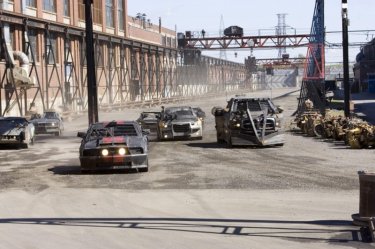 Un'immagine tratta dal film Death Race