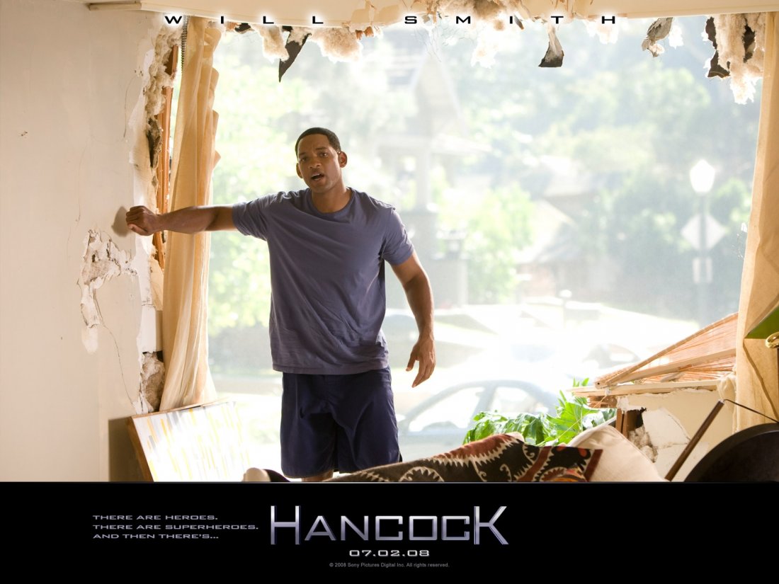 Un Wallpaper Del Film Hancock Con Will Smith 79302