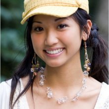 Brenda Song sul set del film College Road Trip