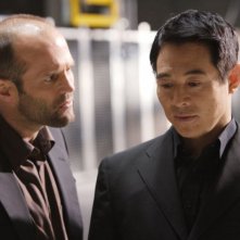 Jason Statham e Jet Li in una scena di Rogue - Il solitario