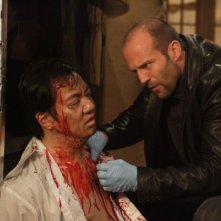 Jason Statham in una immagine tratta dal film Rogue - Il solitario