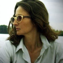 La regista Lucrecia Martel sul set del film La mujer sin cabeza