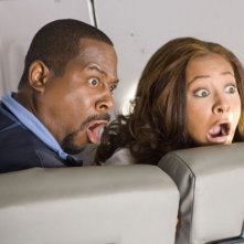 Martin Lawrence e Raven-Symone in una scena del film College Road Trip