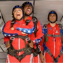 Raven-Symoné, Martin Lawrence e Michael Landes in una scena del film College Road Trip