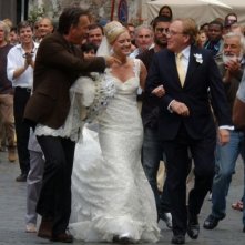 Sul Set Di Angeli E Demoni A Roma Tom Hanks Aiuta Una Giovane Sposa E Suo Padre A Raggiungere La Chiesa Del Pantheon 79571