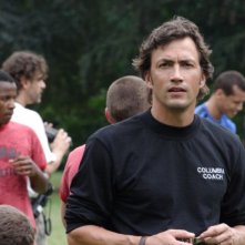 Andrew Shue sul set del film Il mio sogno più grande