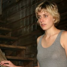 Greta Gerwig in una scena del film Baghead