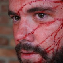 Scott Poythress in una sequenza del film The Signal