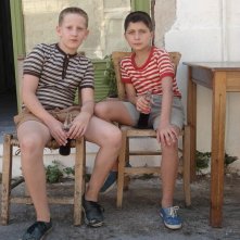 Una foto dal set del film Uranya