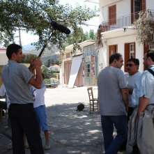 Una foto dal set del film Uranya