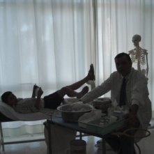 Una foto dal set del film Uranya