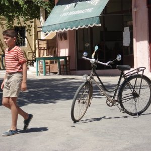 Una foto dal set del film Uranya