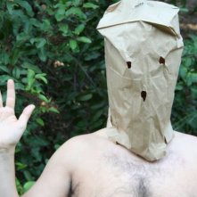 Una scena del film Baghead