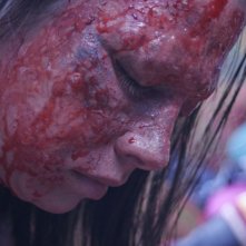 Cheri Christian in una scena del film The Signal