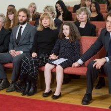 Alessandro Nivola, Gracie Bednarczyk e John Cusack in una scena del film Grace is Gone