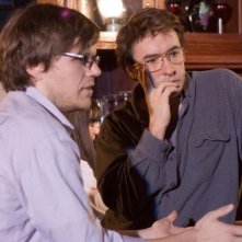 Il regista James C. Strouse e John Cusack sul set del film Grace is Gone